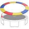 imageGiantex Trampoline Pad 8ft 10ft 12ft 14ft 15ft 16ft Trampoline Replacement Safety Pad No Holes for Pole Waterproof Trampoline Accessories Spring CoverMulticolor