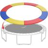 imageGiantex Trampoline Pad 8ft 10ft 12ft 14ft 15ft 16ft Trampoline Replacement Safety Pad No Holes for Pole Waterproof Trampoline Accessories Spring CoverMulticolor