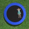 imageGiantex Trampoline Pad 8ft 10ft 12ft 14ft 15ft 16ft Trampoline Replacement Safety Pad No Holes for Pole Waterproof Trampoline Accessories Spring CoverBlue