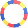 imageGiantex Trampoline Pad 8ft 10ft 12ft 14ft 15ft 16ft Trampoline Replacement Safety Pad No Holes for Pole Waterproof Trampoline Accessories Spring CoverMulticolor