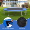 imageGiantex Trampoline Pad 8ft 10ft 12ft 14ft 15ft 16ft Trampoline Replacement Safety Pad No Holes for Pole Waterproof Trampoline Accessories Spring CoverBlue