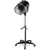 imageGiantex Hooded Hair Dyer Stand Up Hair Dryer with Adjustable Height Timer ampamp Temperature Bonnet Hair Dryer with Wheels Salon Hair Dryer with Hood for Home Spa Beauty Station