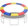 imageGiantex Trampoline Pad 8ft 10ft 12ft 14ft 15ft 16ft Trampoline Replacement Safety Pad No Holes for Pole Waterproof Trampoline Accessories Spring CoverMulticolor