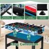 imageGiantex 14in1 Multi Game Table Combination Game Tables with Foosball Hockey Basketball Ping Pong Pool Chess Bowling Checkers Shuffleboard Combo Game Table Set for Adults Kids