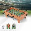 imageGiantex 27quot Foosball Table Easily Assemble Wooden Soccer Game Table Top wFootballs Indoor Table Soccer Set for Arcades Game Room Bars Parties Family Night