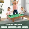 imageGiantex 4in1 Multi Game Table Combo Foosball Game Table Top wBilliards Ping Pong Push Hockey for Home Game Room Family Night ampamp Arcade Wood Combination Game Table Set for Adults