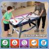 imageGiantex 54quot Air Hockey Table  Arcade Hockey Table Gaming Set wLED Electronic Scoring ampamp Lights 2 Pucks 2 Pushers Powerful 12V Motor Air Hockey Game Table for Kids Adults Game Room Home Office