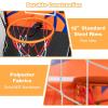 imageGiantex Foldable Electronic Arcade Basketball Game with Electronic Scorer Buzzer 3 Basketballs Pump Indoor Single Shot Basketball Game for Adults Kids