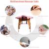 imageGiantex Folding Massage Table Lash Bed 84 Professional Massage Bed 2 Fold with Facial Cradle ampamp Carry Case Spa Facial Tattoo Beds BlackPink