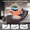 imageGiantex Full Body Massage Chair Zero Gravity SL Track Electric Recliner with Reversible Footrest Back Heater Wheels ampamp Pillow Shoulder Detection Calf Airbag No Installation Free Indoor DeliveryCoffee