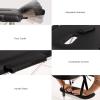 imageGiantex Portable Massage Table 84inch Folding Lash Bed Aluminium Frame Height Adjustable 2 Fold Professional Facial Salon Tattoo Massage Bed Face Cradle Armrests Headrest Carrying Bag BlackBlack