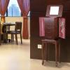 imageGiantex Standing Jewelry Cabinet Armoire with Top Flip Mirror Jewelry Storage Organizer with 2 Side Doors for Necklaces Jewelry Armoire Box Chest for Women Girls WalnutWalnut