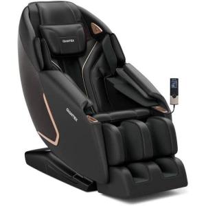 imageGiantex Full Body Massage Chair Electric Recliner Chair with SL Track Air Bag ZeroGravity Heater Foot Roller Bluetooth Shoulder Detector 8 Auto Modes Free Indoor DeliveryBlack