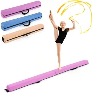 imageGiantexBalance BeamLight Purple