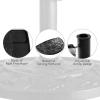 imageGiantex 20quot Outdoor Patio Half Round Umbrella Base Stand Black W 9Ft Half Round Umbrella Stand