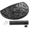 imageGiantex 20quot Outdoor Patio Half Round Umbrella Base Stand Black W 9Ft Half Round Umbrella Stand