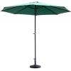 imageGiantex 30lbs Patio Market Umbrella Base Heavy Duty Outdoor Stand Cast Iron Umbrella Holder for Garden Beach Classic Round Umbrella Standing Deck Porch