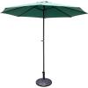 imageGiantex 43lbs Patio Market Umbrella Base Heavy Duty Outdoor Stand Cast Iron Umbrella Holder for Garden Beach Classic Round Umbrella Standing Deck Porch