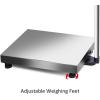 imageGiantex 660lbs Weight Computing Digital Scale Floor Platform Scale Postal Scale Accurate Shipping Mailing LBKG Price Calculator Stainless Steel HighDefinition Display Screen