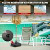 imageGiantex 75 lbs Fillable Umbrella Base Water Sand Filled Umbrella Stand with Builtin Handle for 15quot Poles Heavy Duty HDPE Weighted Market Table Umbrella Holder for Yard Garden Patio 18 inch