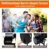 imageGiantex BBQ Grill Charcoal Barbecue Grill Outdoor Pit Patio Backyard Home Meat Cooker Smoker with Offset Smoker