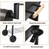 imageGiantex BBQ Grill Charcoal Barbecue Grill Outdoor Pit Patio Backyard Home Meat Cooker Smoker with Offset Smoker