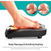 imageGiantex Foot Massager Shiatsu Feet Spa with Infrared Heatingampamp18 Massage Nodes Foot Warmer for Plantar Fasciitis Therapy ampamp Stress Relief Home Office Electric Feet Kneading MachineBlackBlack