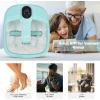 imageGiantex Foot Spa Bath Massager with Automatic Massage Rollers Digital Adjustable Temperature Control Fast Heating Large Bubbles Electric Feet Salon Tub for Foot Stress ReliefGreen