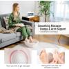 imageGiantex Foot Spa Bath WSmooth Bubble Massage Massage Nodes ampamp Arch Splash Guard ToeTouch Control Heat Maintenance Portable Home Spa Tired Relieve Promote Blood Circulation Feet Soaker PinkPink