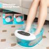 imageGiantex Foot Spa with Heat and Massage  Feet Bath Soak Tub wBubble Vibration Removable Pedicure Stone Massage Beads Auto ShutOff Relieve Feet Stress Pedicure Foot Soaker Tub TurquoiseTurquoise