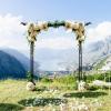 imageGiantex Garden Arbor Wedding Arch for Ceremony Party Metal Trellis Archway for Climbing Plants Rose Grape Vines Steel Frame Pergola Decoration for Backyard Patio Lawn Pathway Easy to Assemble