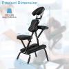 imageGiantex Portable Light Weight Massage Chair Travel Massage Tattoo Spa Chair wCarrying Bag