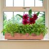 imageGiantex Raised Garden Bed Flower or Vegetable Planter Window Mounted Plant Box for Garden Yard Wood Box for Planting 28quot LX9 WX10 H36LX7WX65H