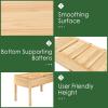 imageGiantex Raised Garden Bed Planter for Flower Vegetables Outdoor Plant Box Patio Backyard Easy Assembly 485Lx485Wx12H BrownWood