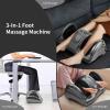 imageGiantex Shiatsu Foot Massager Machine for Feet Leg Calf Ankle Relieve Pain Spa Gift Deep Kneading Rolling Massage Electric Shiatsu Foot Massager wRemote 4 Modes BlackGrey