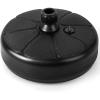 imageGiantex 40lbs Fillable Umbrella Base Water and Sand Filled Umbrella Stand Fits 15quot Patio Umbrella Pole Round HDPE Weighted Market Table Umbrella Holder for Outdoor Deck Garden 145 inch