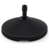 imageGiantex 75lbs Fillable Umbrella Base 20 inch Water and Sand Filled Umbrella Stand Fit 15quot19quot Umbrella Pole HDPE Weighted Market Table Umbrella Holder for Outdoor Deck Garden Poolside550 Pounds