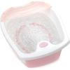 imageGiantex Foot Spa Bath WSmooth Bubble Massage Massage Nodes ampamp Arch Splash Guard ToeTouch Control Heat Maintenance Portable Home Spa Tired Relieve Promote Blood Circulation Feet Soaker PinkPink
