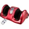 imageGiantex Shiatsu Foot Massager Machine for Feet Leg Calf Ankle Relieve Pain Spa Gift Deep Kneading Rolling Massage Electric Shiatsu Foot Massager wRemote 4 Modes BlackRed