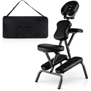 imageGiantex Portable Light Weight Massage Chair Travel Massage Tattoo Spa Chair wCarrying Bag