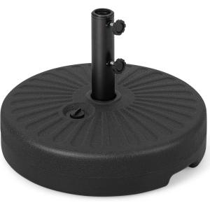 imageGiantex Umbrella Base Stand Sand Water Filled Umbrella Holder for 1519 Umbrella Poles Buildin Handle 2 Adjustable Knobs Weighted Market Table Umbrella Base for Yard Garden Poolside