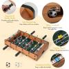 imageGiantex 20in Foosball Table Mini Foosball Table Top wScore Keepers 2 Balls Soccer Table Game for Kids Football Table for Family Game Night Game Room Bars Parties