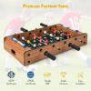 imageGiantex 20in Foosball Table Mini Foosball Table Top wScore Keepers 2 Balls Soccer Table Game for Kids Football Table for Family Game Night Game Room Bars Parties