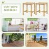 imageGiantex 26quot Counter Height Wood Bar Stools Set of 2 Boho Rattan Barstools Max Load 330 Lbs Armless Saddle Kitchen Stools Backless Wicker Bar Stools for Kitchen Counter Indoor Outdoor1