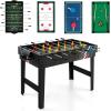 imageGiantex 4in1 Multi Game Table 49 Inch Combination Game Tables with Adult Size Foosball Table Slide Hockey Table Ping Pong Table Pool Table Combo Game Table Set for Indoor Home Game Room