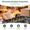 imageGiantex 4in1 Multi Game Table 49 Inch Combination Game Tables with Adult Size Foosball Table Slide Hockey Table Ping Pong Table Pool Table Combo Game Table Set for Indoor Home Game Room