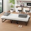 imageGiantex Folding Bed with Mattress for Adults Twin Size Rollaway Beds for Guest Space Saving Portable Foldable Bed wMemory Foam Mattress ampamp Metal Frame for Easy Storage 75quotx 38quotTwin