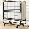 imageGiantex Folding Bed with Mattress for Adults Twin Size Rollaway Beds for Guest Space Saving Portable Foldable Bed wMemory Foam Mattress ampamp Metal Frame for Easy Storage 75quotx 38quotTwin