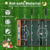 imageGiantex Foosball Table 27in Mini Football Table Game w 2 FootballsScore Keepers Wood Soccer Table Top for Kids Family Night Parties Game RoomsNatural