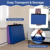 imageGiantex 6x2X16 Gymnastics Mat Thick Folding Panel for for Gym Yoga Exercise Mat with Hook ampamp Loop FastenersBlue